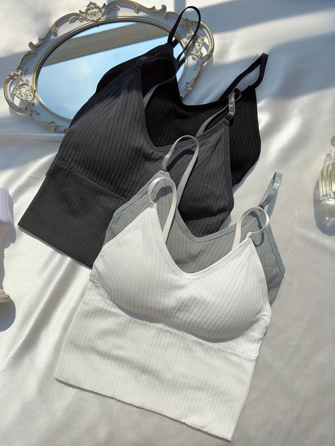 4pcs Wireless Push Up Bras Comfy & Breathable