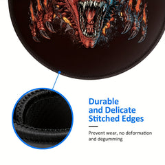 Grimace Pattern Mouse Pad 20x20cm - Non slip Rubber - Desktop Comp