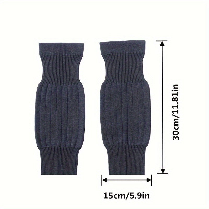 1pair Wool Knee Pad for Elderly Men Women Warm Joint Protection Autumn Winter