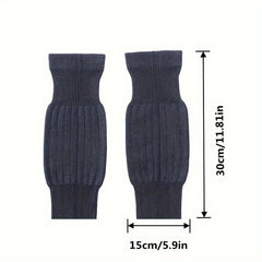 1pair Wool Knee Pad for Elderly Men Women Warm Joint Protection Autumn Winter