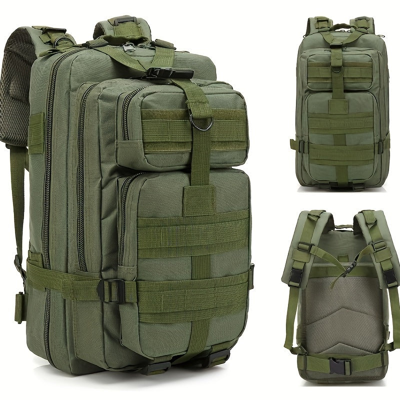 30L Outdoor Camo Backpack Waterproof Hiking Camping Bag