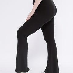 Wide Waistband Yoga Trousers