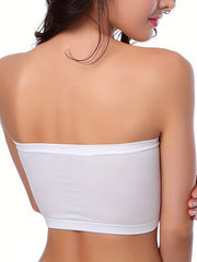 3pcs Strapless Bandeau Bras Soft & Stretch Everyday Bra Women's Lingerie