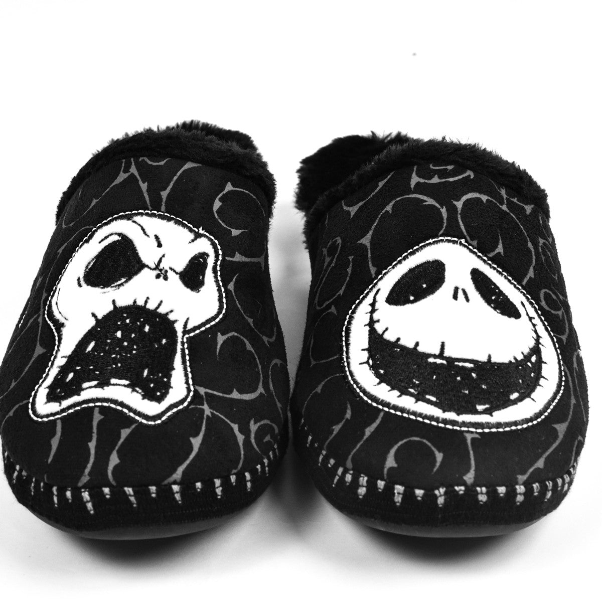 Men's Halloween Warm Cozy Slides Fleece Slippers
