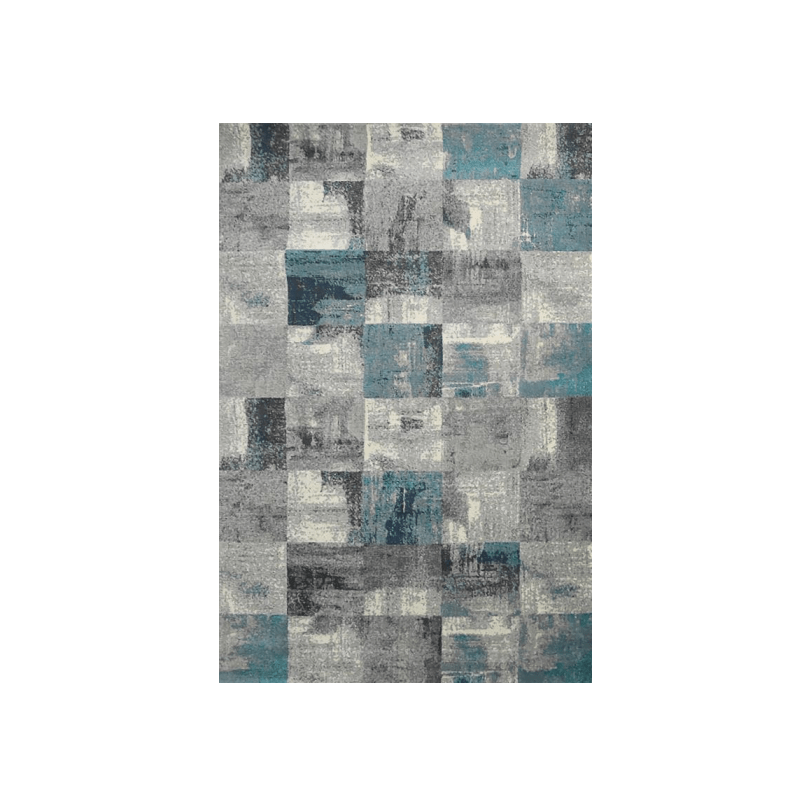 Abstract TPR Backing Soft Carpet Vintage Floor Mat
