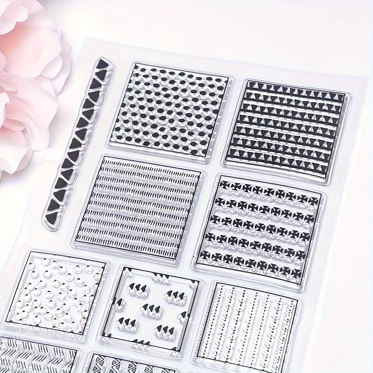 Holiday Card Making Stamp Art Frame Seal for DIY Scrapbook Album Crafts