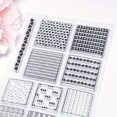 Holiday Card Making Stamp Art Frame Seal for DIY Scrapbook Album Crafts