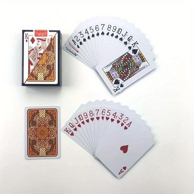 Waterproof Plastic Playing Card 5 8X8 for Board Games & Entertainment