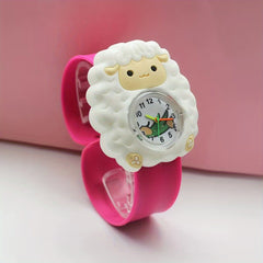 Kids Silicone Unicorn Slap On Watch, Cartoon Wrist Watch