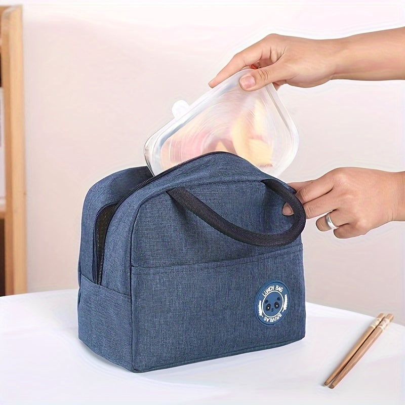 Outdoor Portable Lunch Bag Insulation Bento Bag Large Carrying Picnic Bag