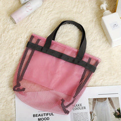 Foldable Travel Beach Bag for Kids Toy Storage & Beach Days