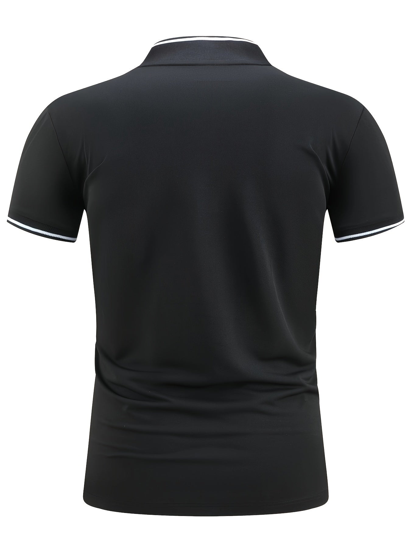 Men's Chovgan Print Golf Shirt Short Sleeve Business Casual Moisture Wicking