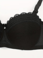 Lace Balconette Bra Push Up Women's Lingerie