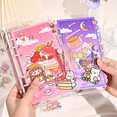 Transparent Diary Loose leaf Book Removable Journal Book Good Notepad