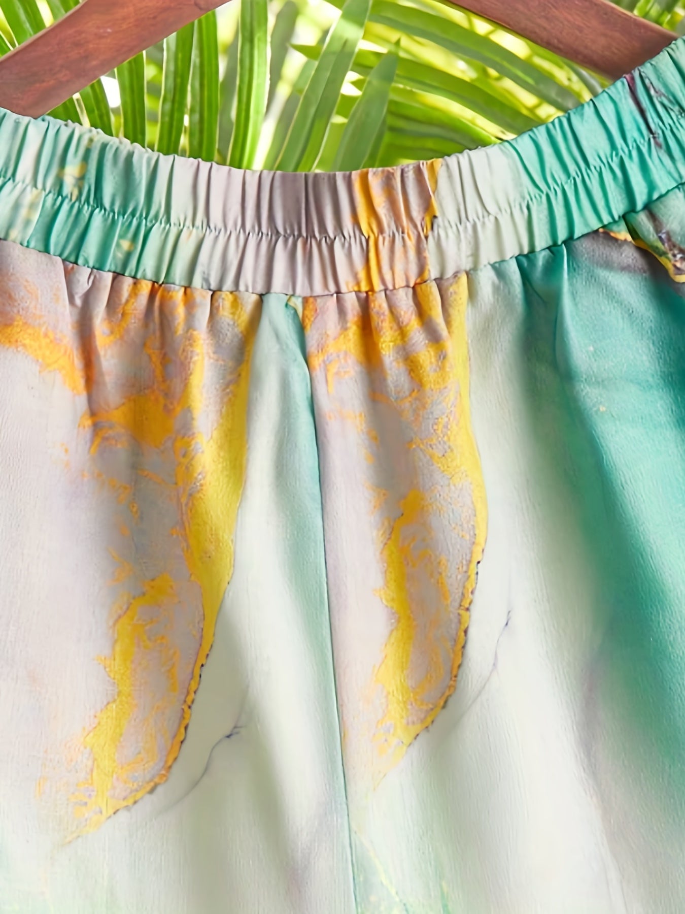 Graphic Print Casual Summer Pants Women's Clothing