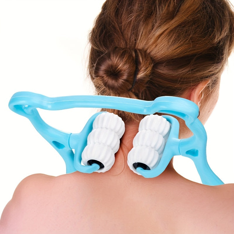 Multifunctional Six Wheel Cervical Spine Massager