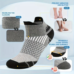Men's Cushion Ankle Socks for Sports, 3 Pairs