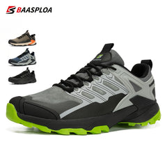 Baasploa Men's Lace Up Hiking Shoes for Trekking