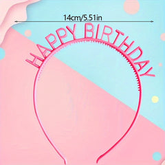 Birthday Hat Candy Happy Birthday Hair Band Girl Photo Headband