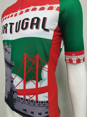 Portugal Themed 3D Print Cycling Jersey