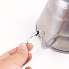 Fine Mouth Coffee Pot with Water Conducting Sheet for Perfect Water Flow