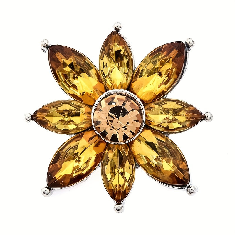 1pc 18mm Noosa Buckle Shirt Studs