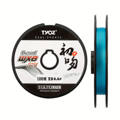 120m 393 7ft 8 Strand Braided Fishing Line 4 54 18 14KG PE Thin & Smooth