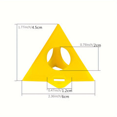 10pcs Small Triangular Paint Stands for Woodworking