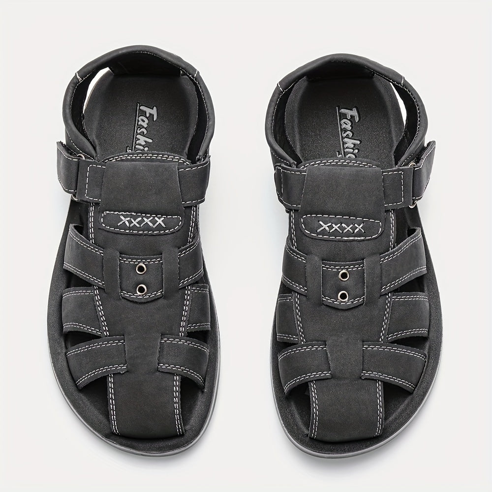 Men's Outdoor Closed Toe Strap Sandals Non Slip