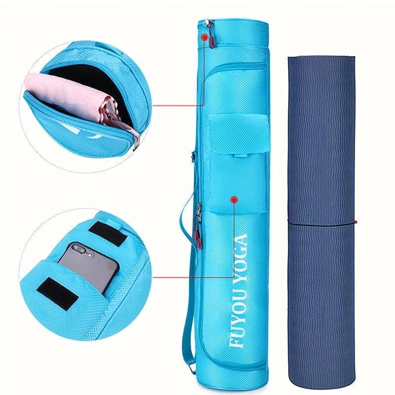 Multifunction Yoga Mat Bag With Pocket Fitness Sports Yoga Carrier Knapsack