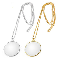Stylish Hanging Magnifier Necklace for Reading, Gifting
