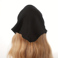 Plain Triangle Scarf & Casual Headscarf Thin Turban for Women