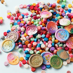 200pcs Wax Beads Seal Stamp Beads Multicolor DIY Seal