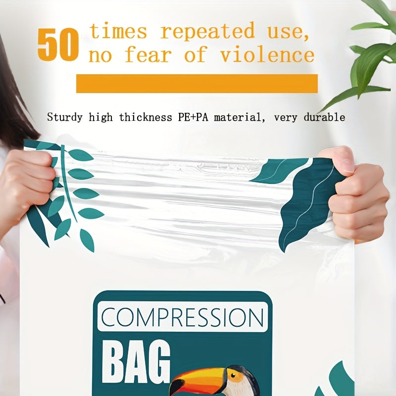 Large Vacuum Compression Bag Dustproof Pouch Travel Clothes Bag