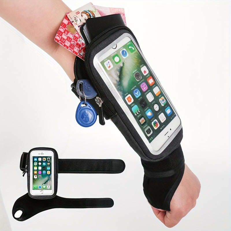 Touch Screen Bike Riding Wrist Bag - Phone Storage Pouch