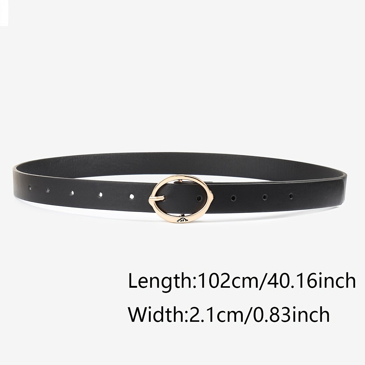 3pcs Classic PU Leather Casual Jeans Belts Girls Accessories