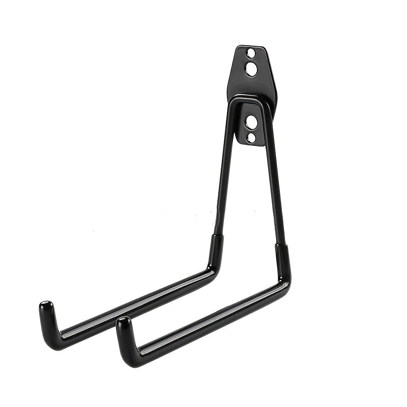 Steel Garage Hooks - Anti Slip Tool Storage Hangers for Wall Mounting