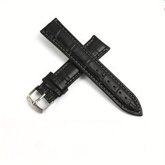 Men's Business Leather Watch Strap Brown