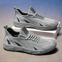 Men's Breathable Sports Shoes Comfortable Non Slip Sneakers for Training