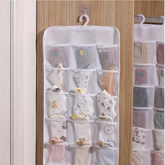 Large Over the Door Organizer Socks Underwear Bag