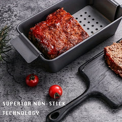 Meat Loaf Pan With Insert 24 99cmx14 2pcs Healthy Coating Meatloaf Pan