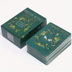 100pcs Witch Spell Cards Oracle Deck Unlock Universe Power