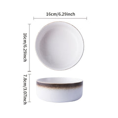 Japanese Ceramic Ramen Bowl Pasta Bowl Soup Bowl Halloween