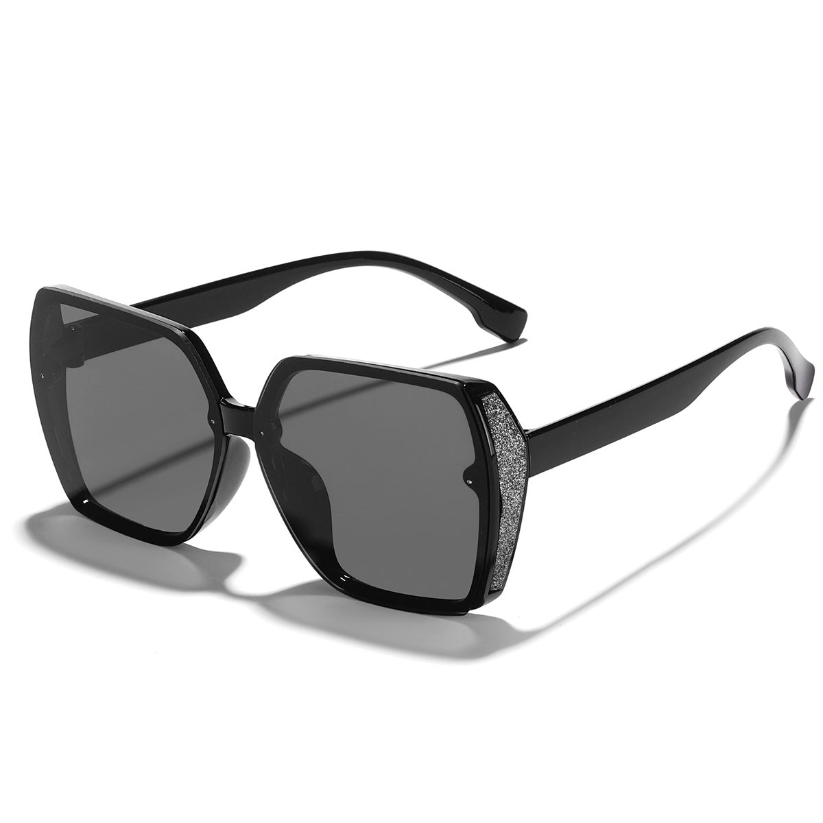 Square Large Frame Shade Sunglasses Women UV Protection Unisex