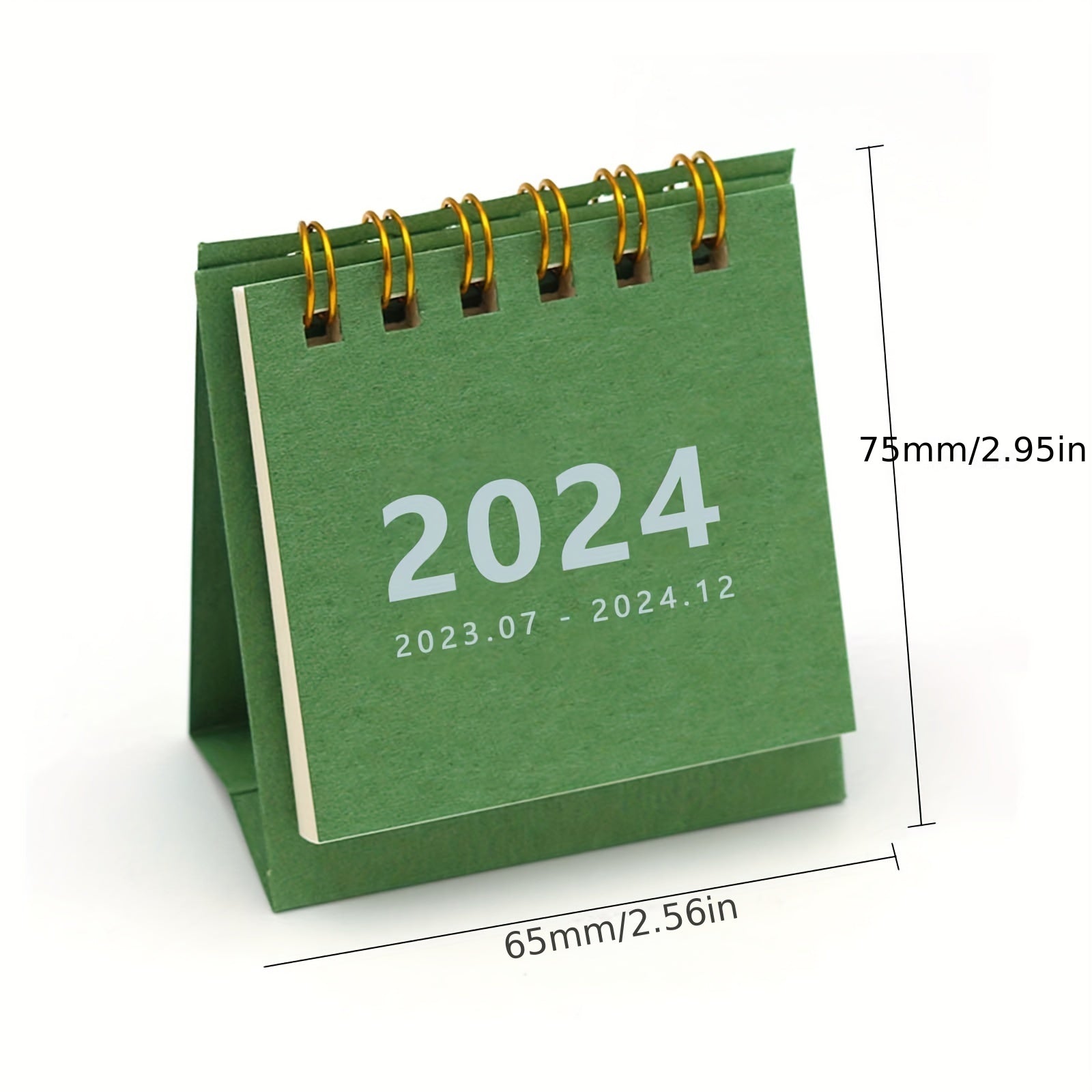 2pcs Mini Desktop Calendar Year Christmas Gift