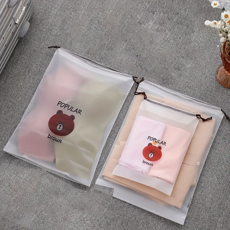 Portable Shoe Drawstring Storage Bag Dust Proof Shoe Packing Bag