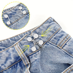 Detachable Buttons For Jeans Waist Adjustment Buckle Waist Tightener