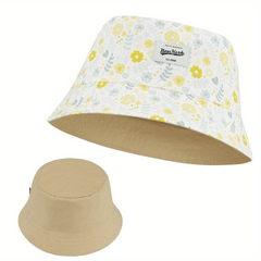 Plain Lightweight Reversible Bucket Hats For Stylish Summer Girls Boys