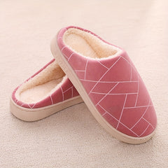 Men's Closed Toe Non-Slip Slipper Shoes Winter