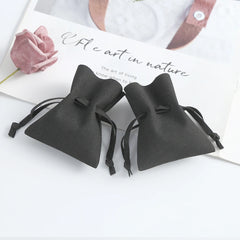 5Pcs Microfiber Drawstring Jewelry Pouches for Bracelet Ring
